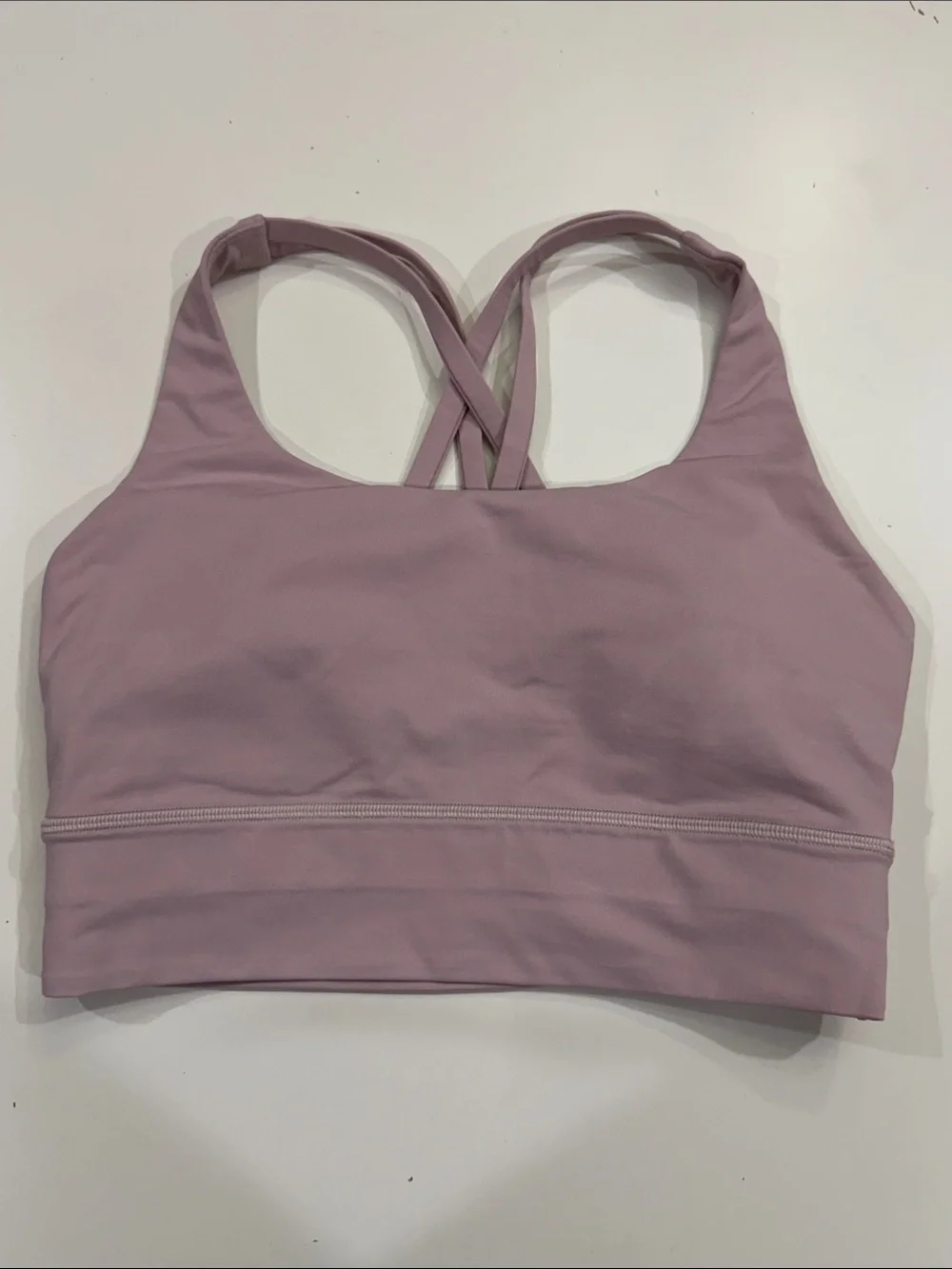 Lululemon Women’s Pink Crossback Sports Bra